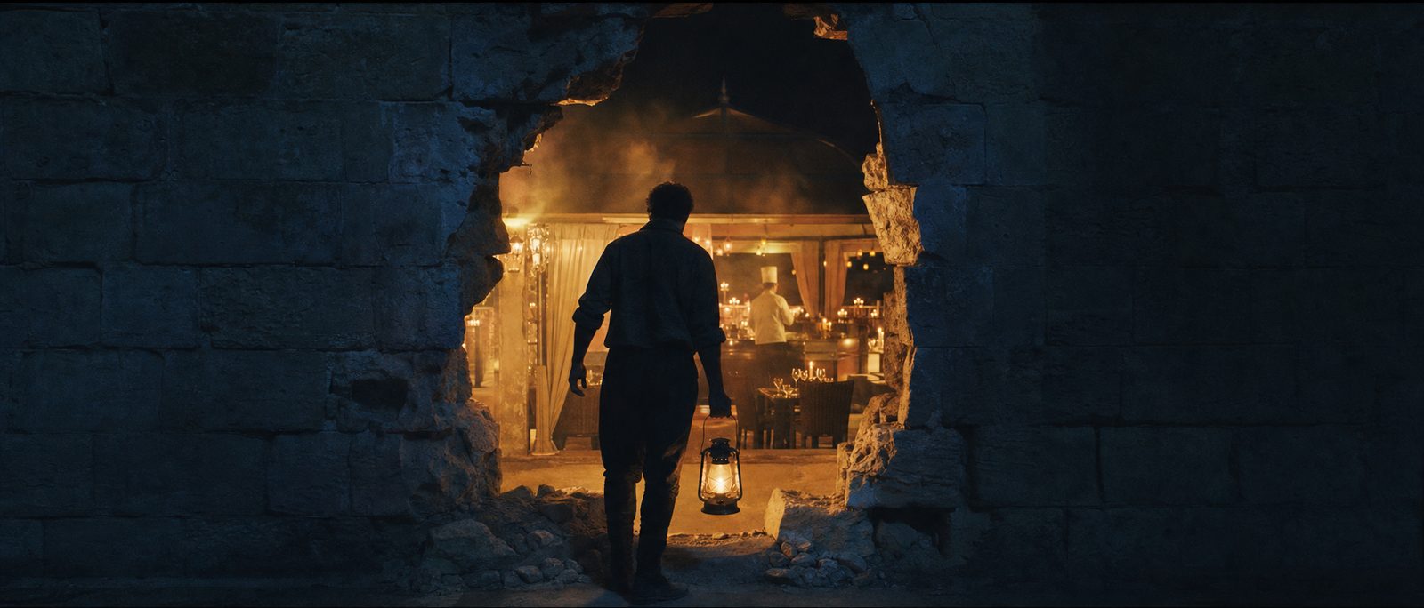 The Long Walk — breach through the hidden wall at night